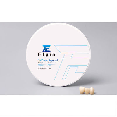 Beli Pre Shad Zirconia Dental Block Dental Lab SHT Multilayer Zirconia Keramik Disc online manufacture