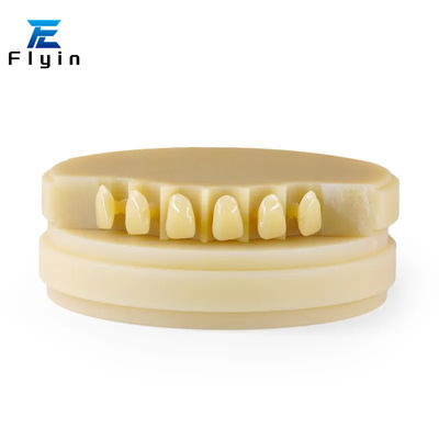 Beli CAD CAM Jelas Pmma Blok Gigi Dengan Permukaan Datar Dan Karat online manufacture