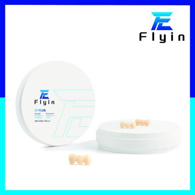 Beli Monolayer Dental Zirconia Puck Cad Cam Translucent ST PLUS Zirconia Block Putih online manufacture