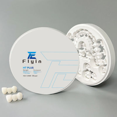 Blok Zirconia HT Dental Untuk Dental CAD/Cam Sistem untuk Cad Cam Mesin Zirconia 5 Tahun Kelas II MFDS