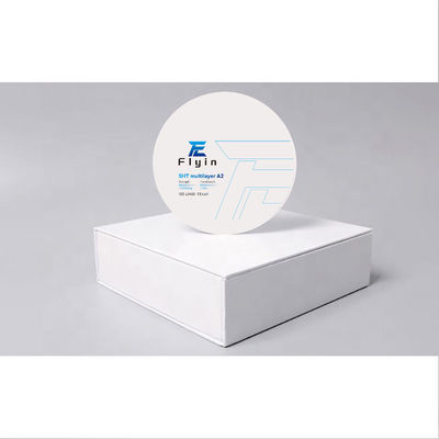 Mesin penggilingan SHT Zirconia Multilayer Block Zirkohn Sistem Translucence