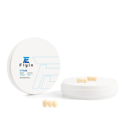 ST PLUS Zirconia Block 98Mm Untuk Peralatan Gigi Zircon Cad Cam Milling Machine
